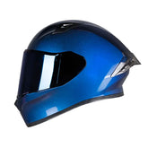 Casco Ich 503 Solid Camaleon Azul Visor Azul